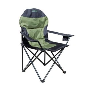 Outdoor Revolution | High Back XL Chair Dark Green and Black
